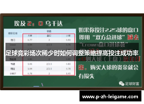 足球竞彩场次稀少时如何调整策略提高投注成功率